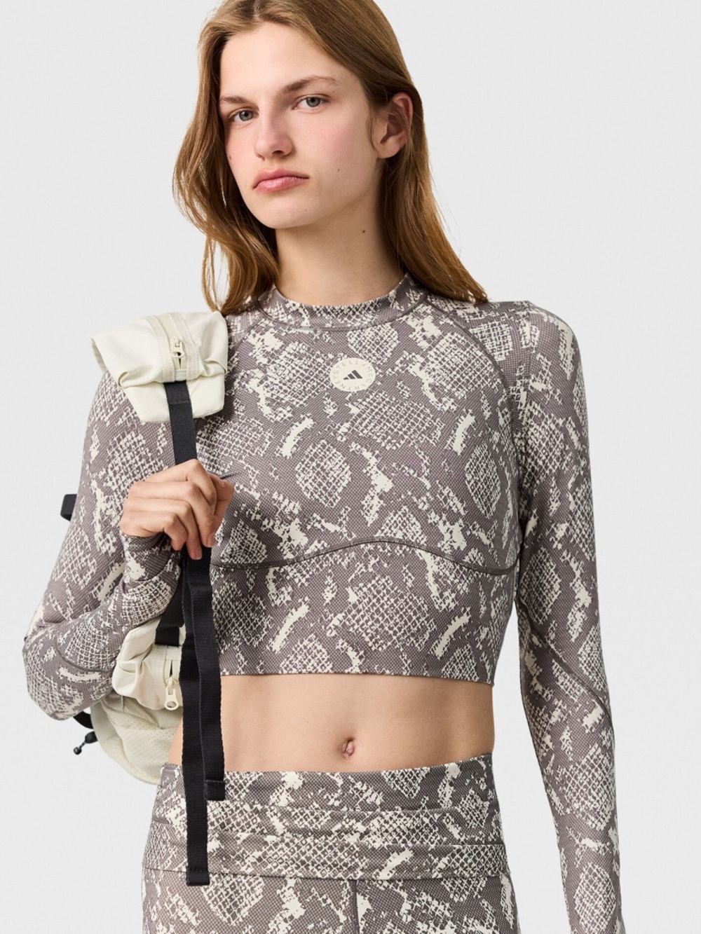 NEW💎ADIDAS BY STELLA MCCARTNEY TRAINING LONGSLEEVE CROP $110